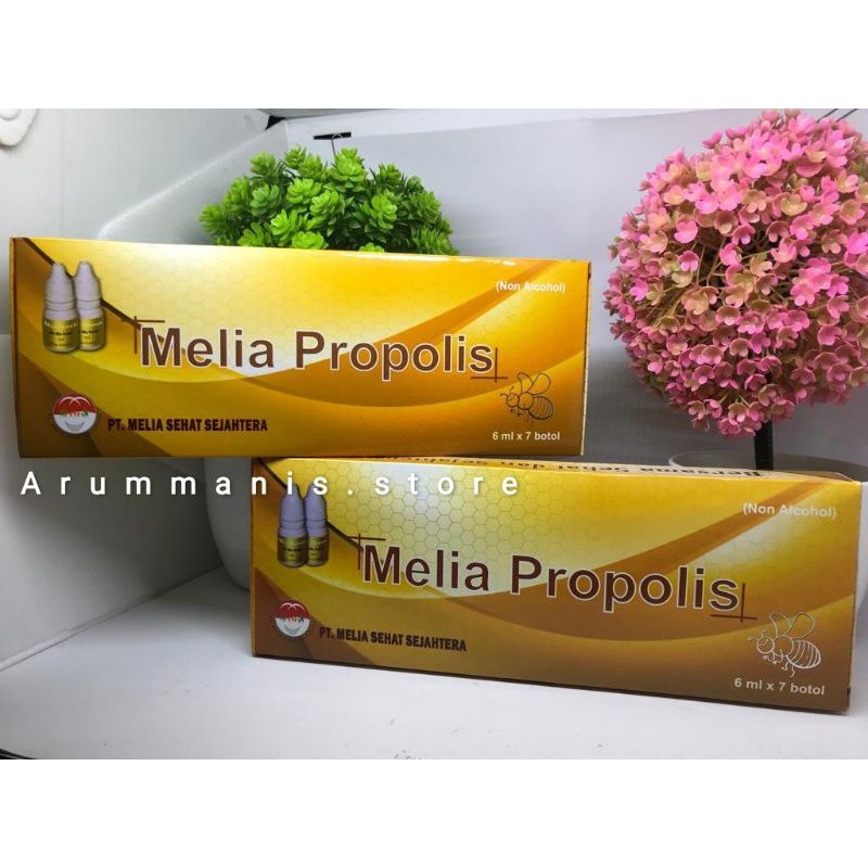Propolis Melia 6 mss Harga 1Box Isi 7pcs Asli Original