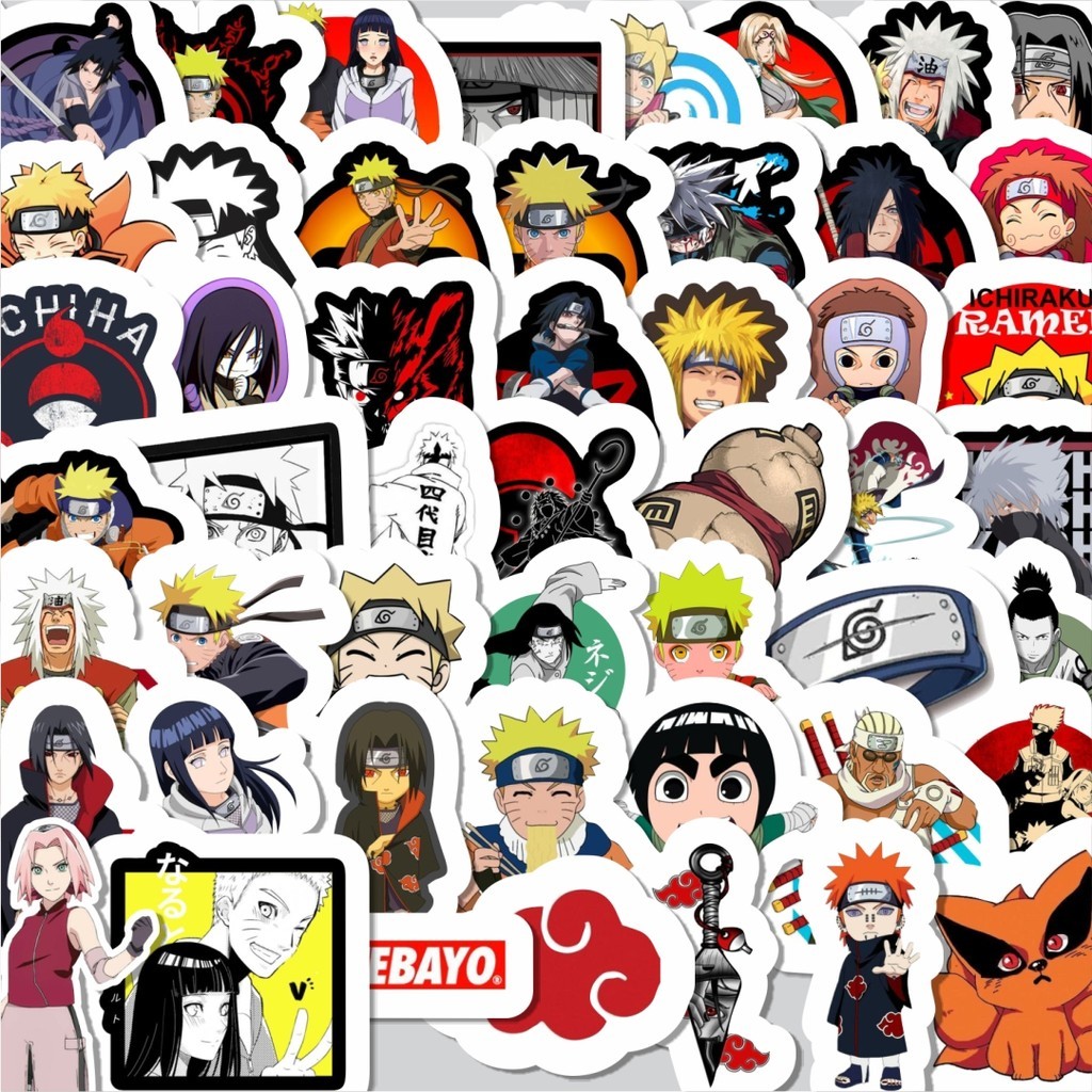 

Stiker Cutting Pack Stiker Anime Kartun Naruto Isi 100Pcs Series Aesthetic Lucu Keren Untuk Koper Bahan Vynil