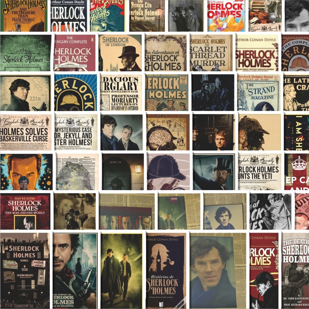 

Stiker Cutting Pack Stiker Poster Gambar Detektif Sherlock Holmes Isi 100Pcs Series Aesthetic Lucu Keren Untuk Koper Bahan Vynil