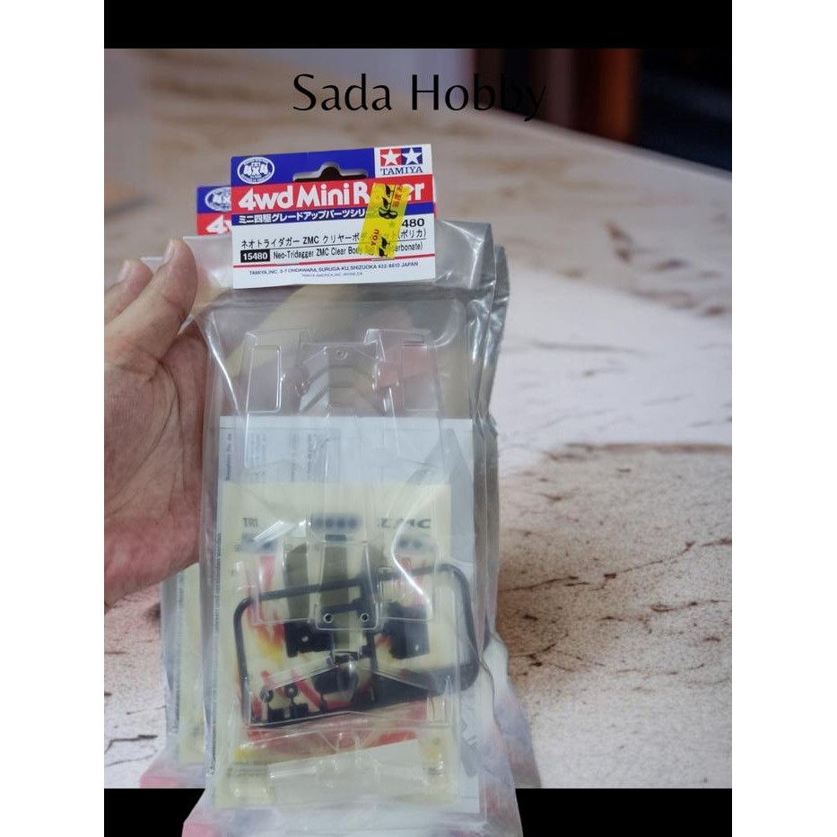 IP3... Tamiya 15480 Neo Tridager ZMC Clear Body 2ND