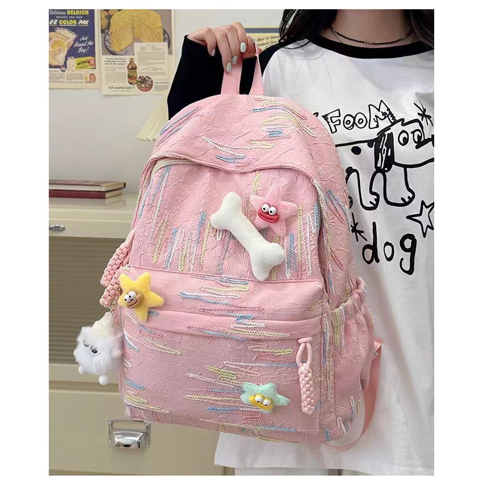 New Ready tas ransel cewek tas ransel sekolah wanita tas sekolah y2k aesthetic backpack lucu korea T