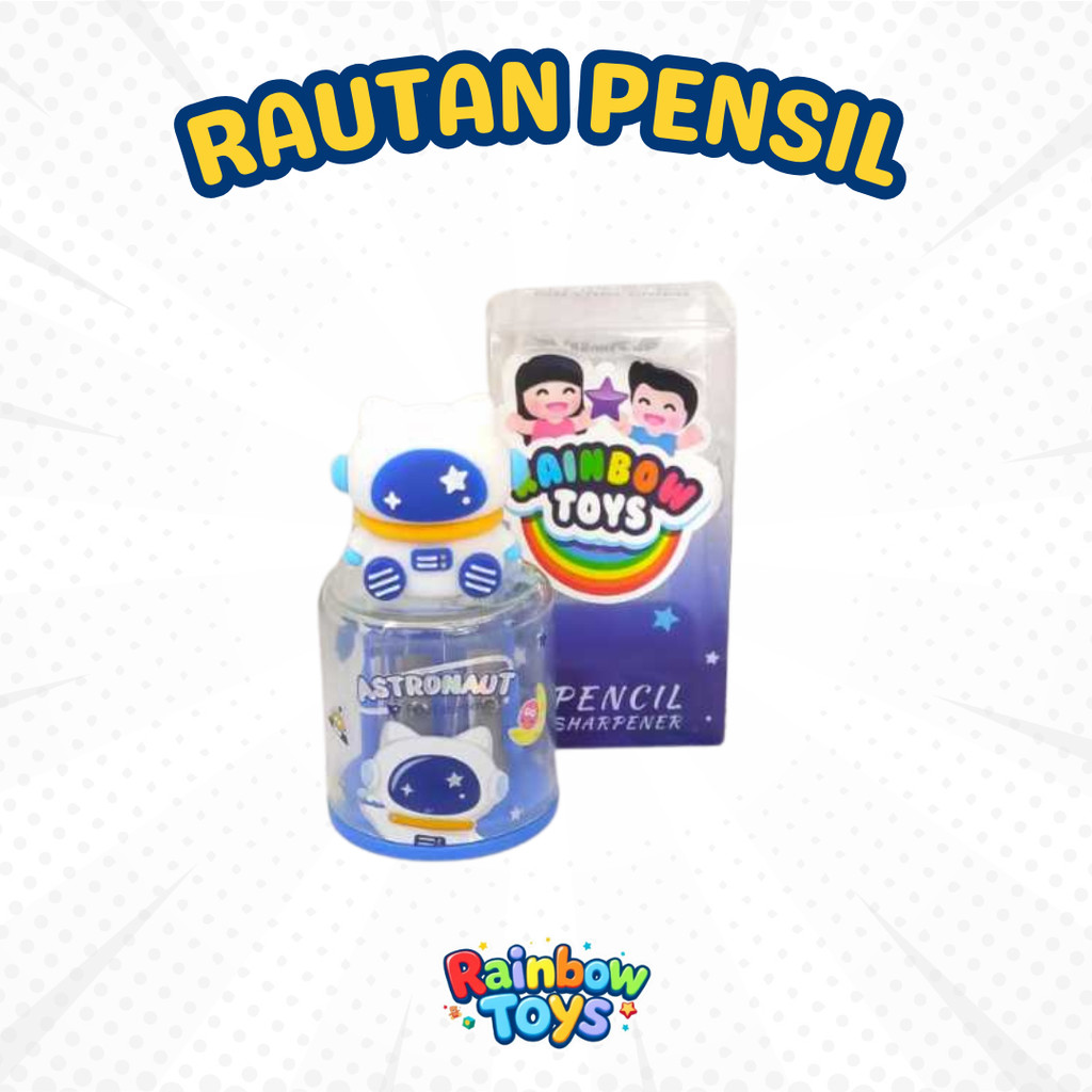 

Serutan Pensil Karakter Aksesoris Anak Rautan Penggerot Lucu