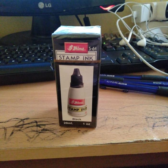 

Tinta Shiny Shiny Stamp Ink S61 - Biru