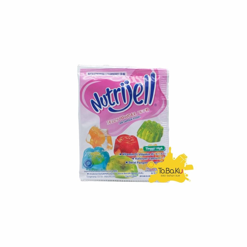 

[PROMO BARANG BARU] Nutrijell Reg 15gr box isi 12 pcs Bergaransi Terlaris