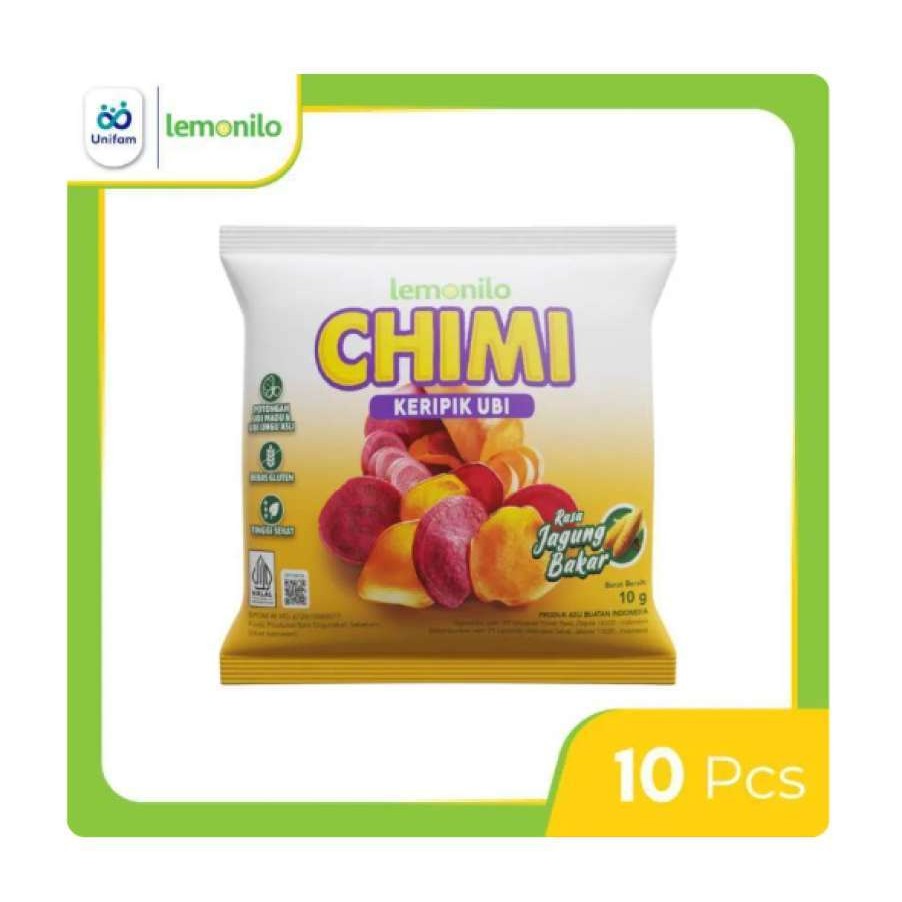

Chimi keripik ubi rasan jagung bakar [10pcsx12.5g]