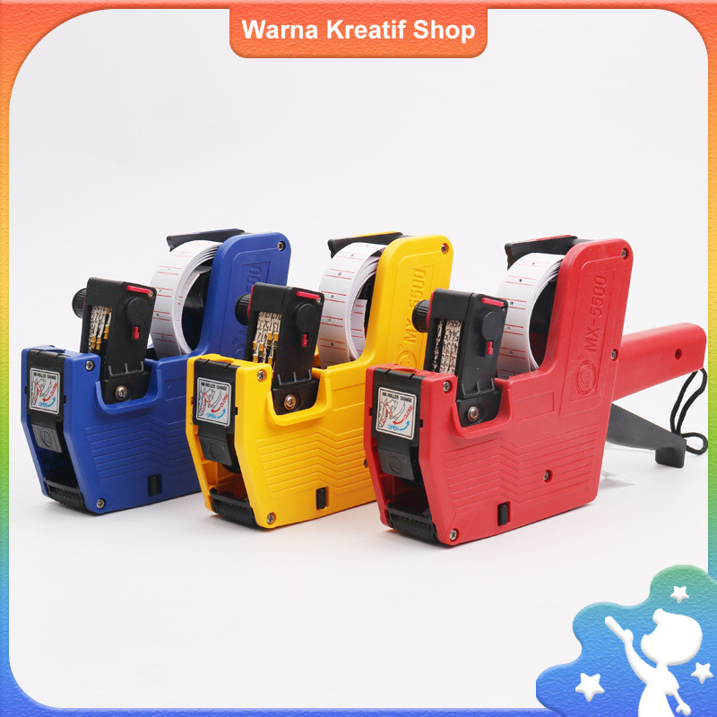 

Alat Label Harga 8 Digit 1 Baris Mesin Cetak Harga Pencetak Kode Inggris Stiker Harga untuk Supermarket Toko (Praktis & Portable)