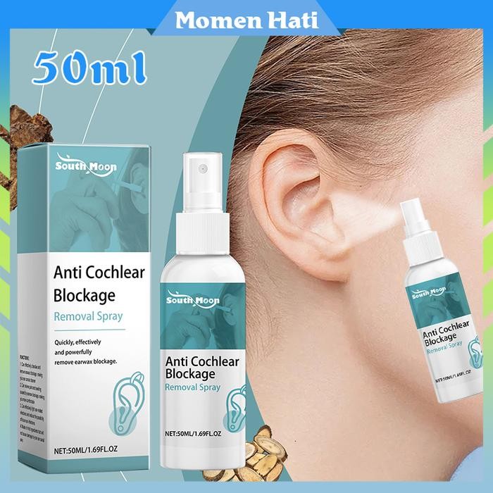 50ml Penyedot Telinga Pembersih Kotoran Semprotan Pembersih Telinga
