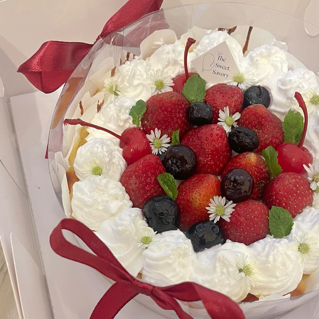 

Baque Burnt Cheesecake D18cm Tanpa Tepung