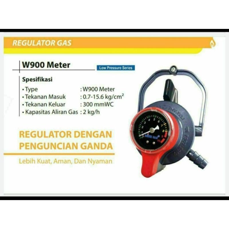 New Winn Gas W 900 M Dengan Meteran Double LockPremium