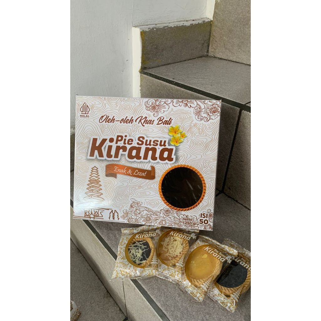 

PIE SUSU KIRANA ISI 50 PCS ll OLEH OLEH KHAS BALI ll FREE PACKING KARDUS DAN BUBBLE WRAP