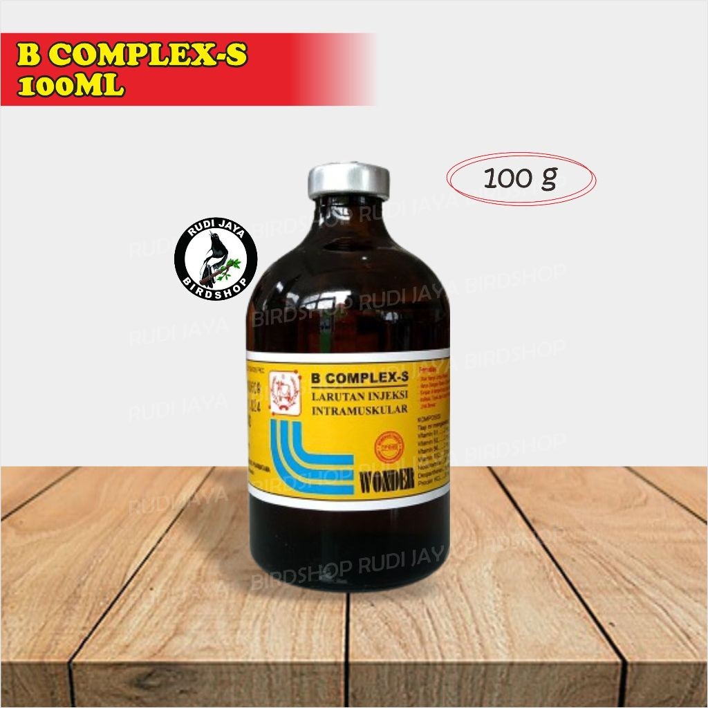 SEDIA VITAMIN B COMPLEX-S SUPER INJEKSI WONDER VITAMIN B KOMPLEKS HEWAN MEMENUHI KEBUTUHAN VITAMIN