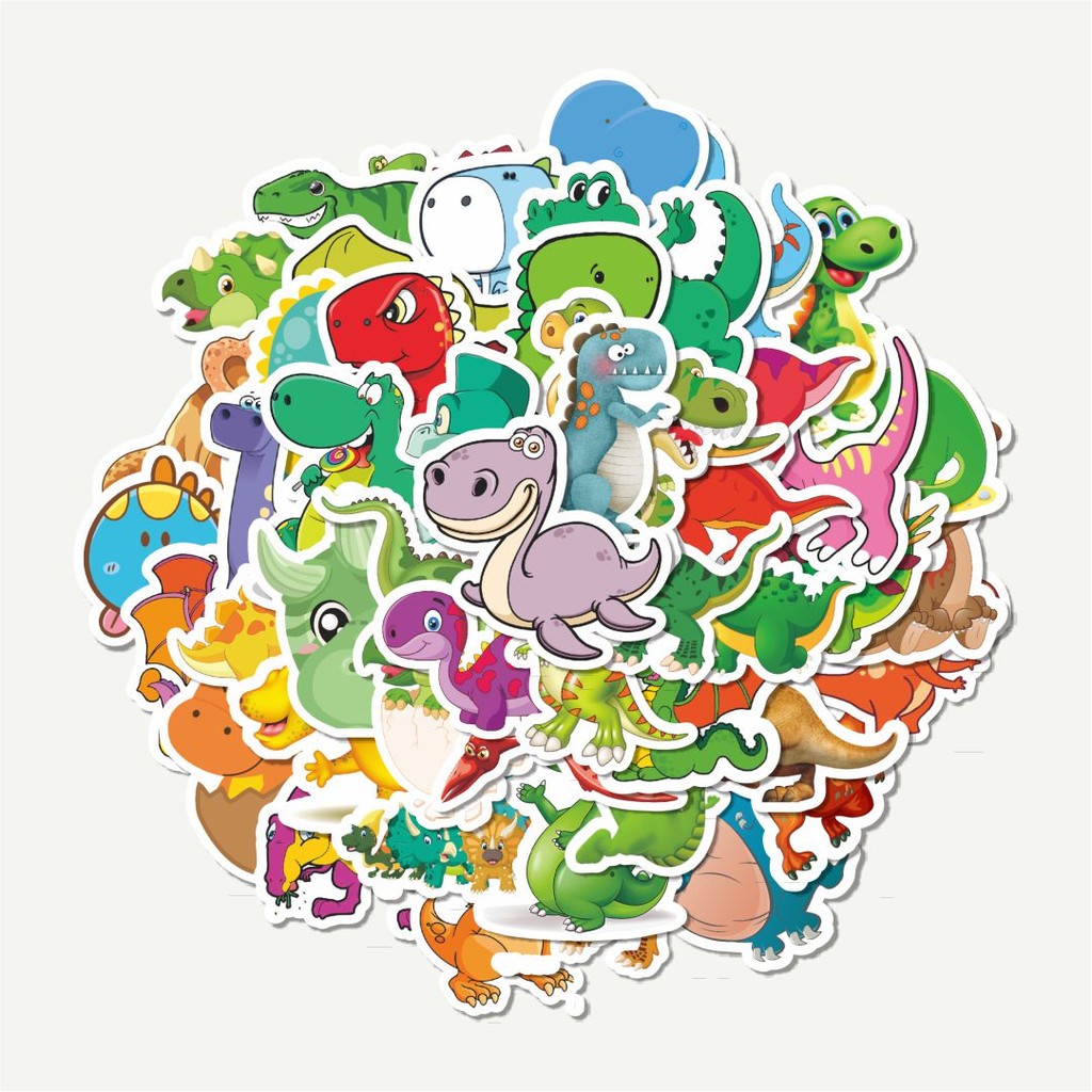 

Sticker Pack Stiker Dinosaur Series 2 | Sticker TUMBLR | Stiker LAPTOP KOPER HELM