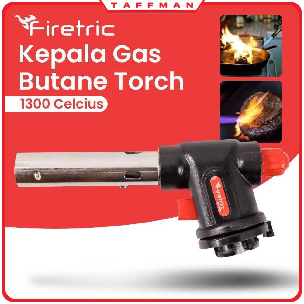 TM - FIRETRIC Kepala Gas Butane Multi Purpose Torch 1300 Celcius WS - 504C