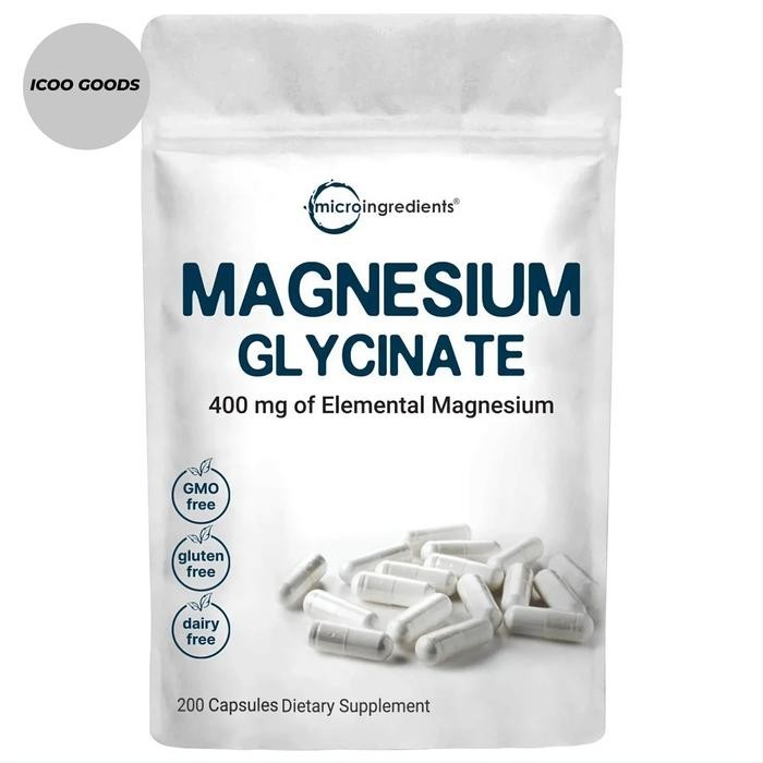 Microingredients Magnesium Glycinate 400mg