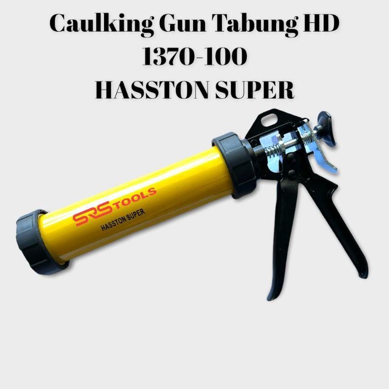

HASSTON 1370-100 Caulking Gun Tabung HD - Tembakan Lem Kaca Silikon