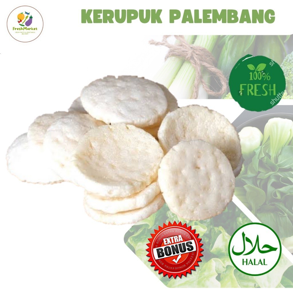 

Kerupuk Palembang Kecil 250 Gram Sayurinstant