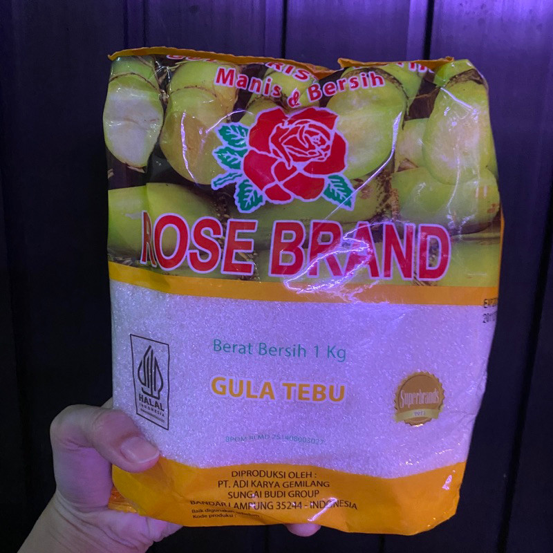Gula Pasir Rosebrand 1Kg, gula rosebrand 1kg