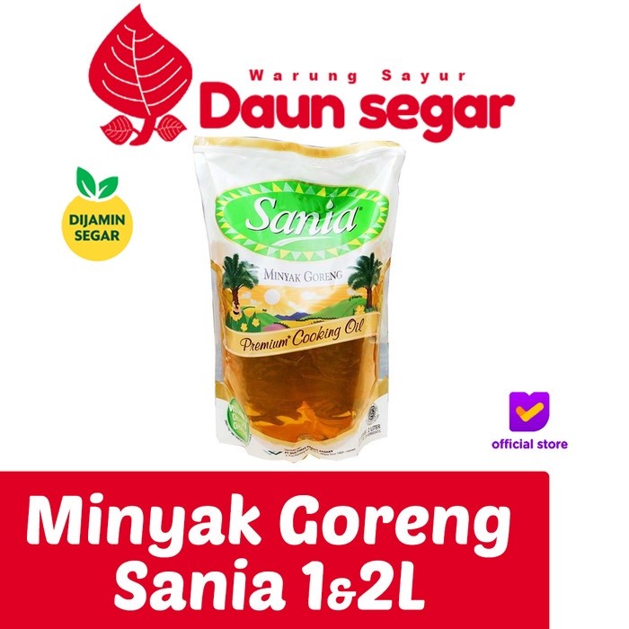 

Daun segar - Minyak Goreng Sania 1 & 2 Liter Promo 1 Dus