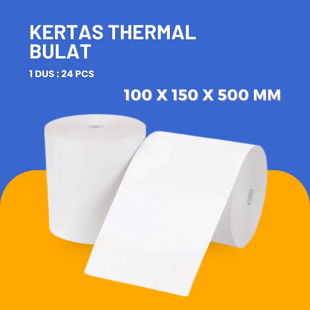 

Kertas Thermal Roll Kertas Resi 100 x 150 500 MM / Label Barcode 100 x 150 Kertas Sticker Thermal Resi 100x150MM ISI 500 / LABEL STICKER THERMAL 100 X 150 isi 500 pcs