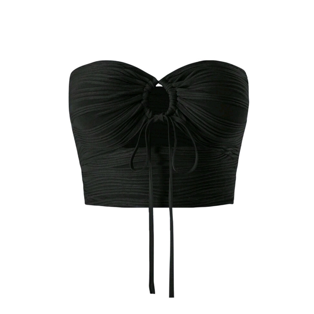 MOD Drawstring Front Tube Top