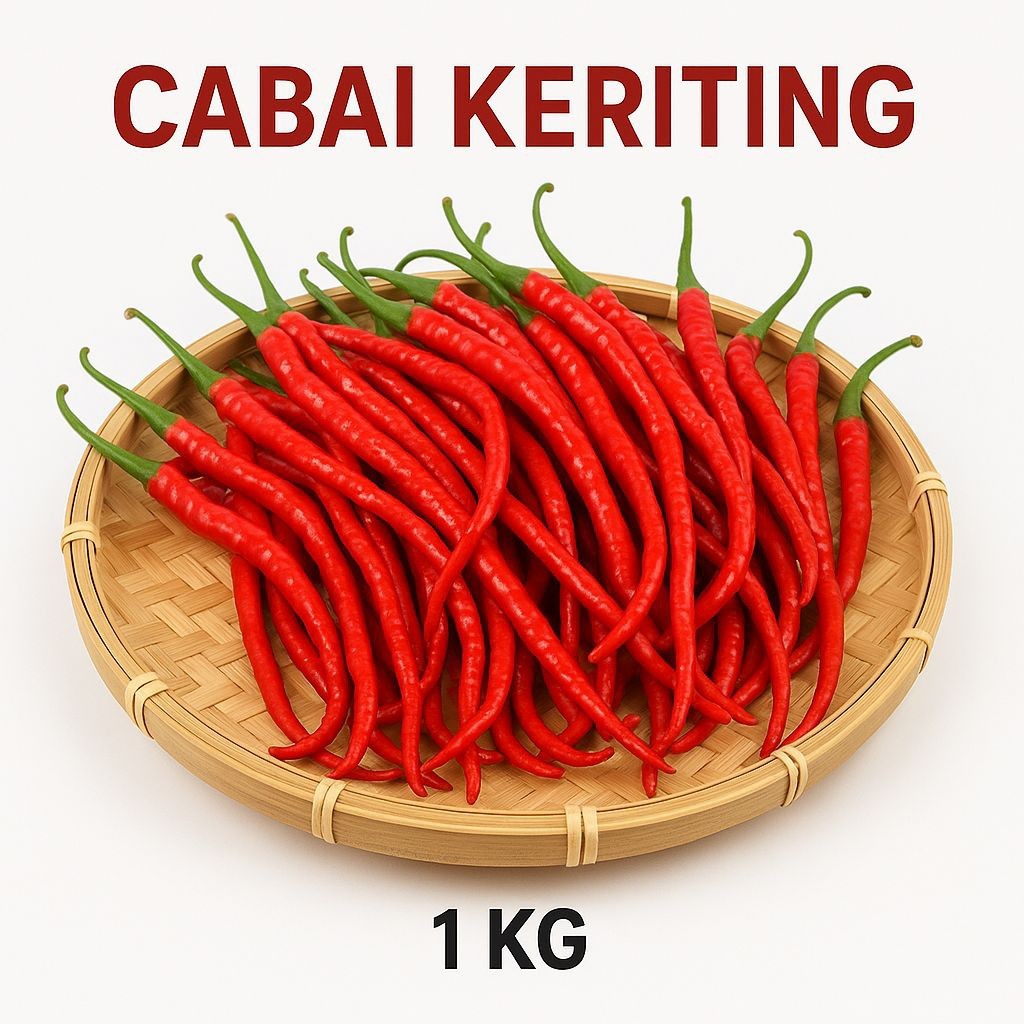 

Paket Cabe Cabai Merah Kriting 1kg fress Langsung Petani