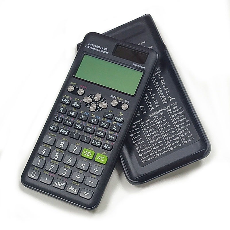 

Kalkulator Scientific ilmiah FX-991EX/991ES-Plus Calculator Scientific Kalkulator Scientific 417 Fungsi/Dua Sumber Tenaga Baterai Dan Tenaga Matahari/40 Konstanta Rumus