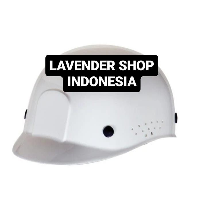 [TERLARTIS] helm bump cap/ helm bump camp safety / helm safety - Putih