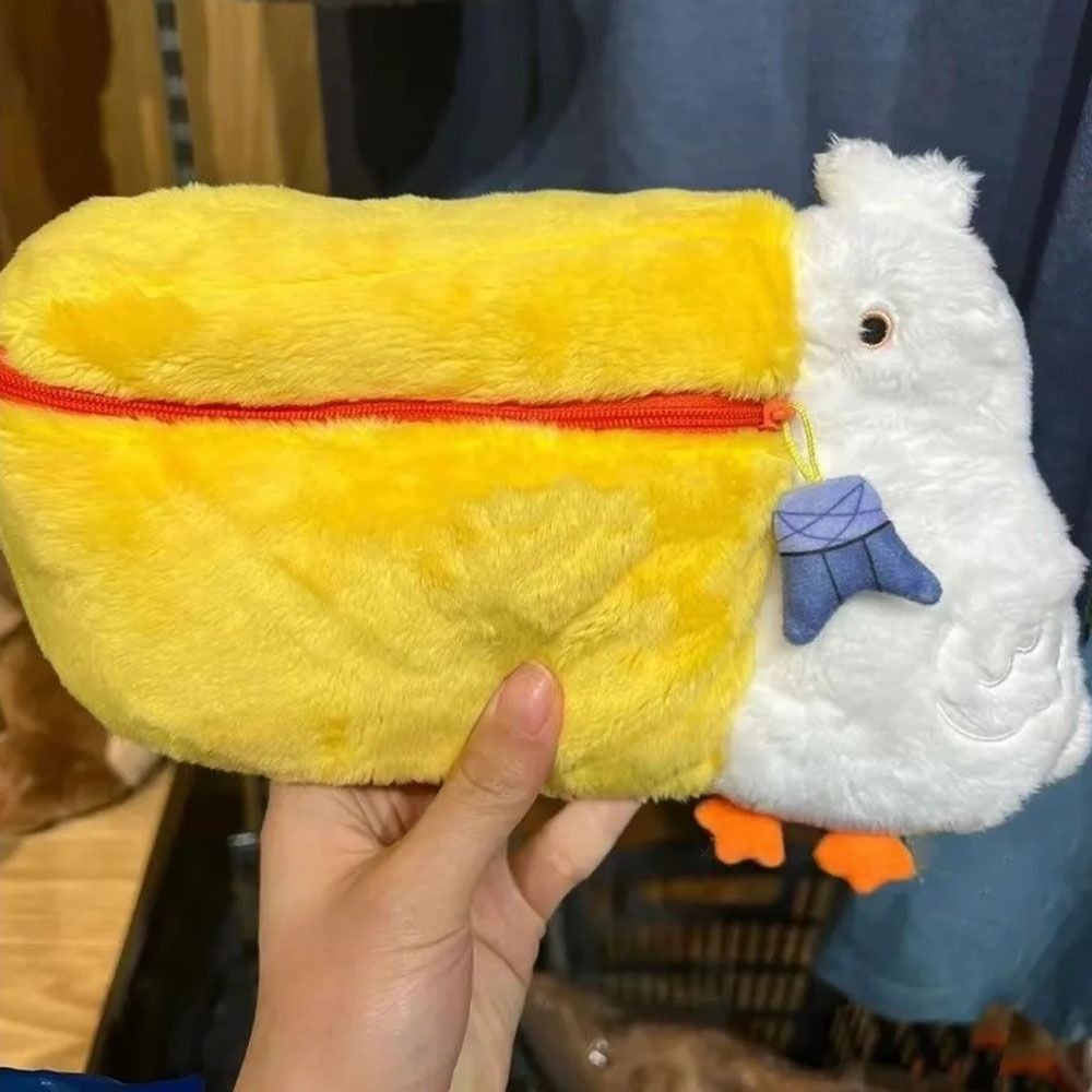 

Pelican Pencil Cases Bag Cute Funny Plush Zipper Pen Bag Stationery Storage Bag Zero Wallet Cartoon Pencil Pouch School Supplies