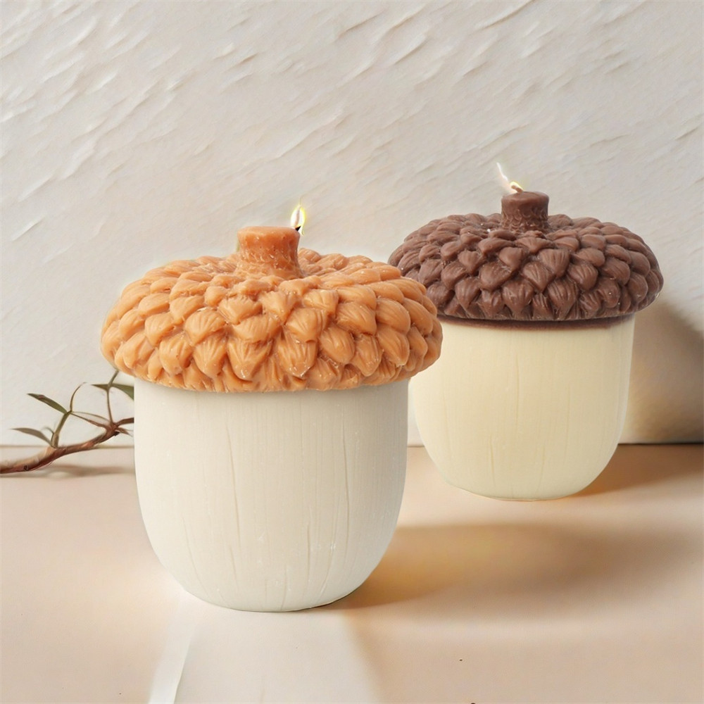 

Large Pine Cone Candle Silicone Mold 3D Pine Cones Aromatherapy Gypsum Resin Craft Mould DIY Handmade Soap Home Decor Gift