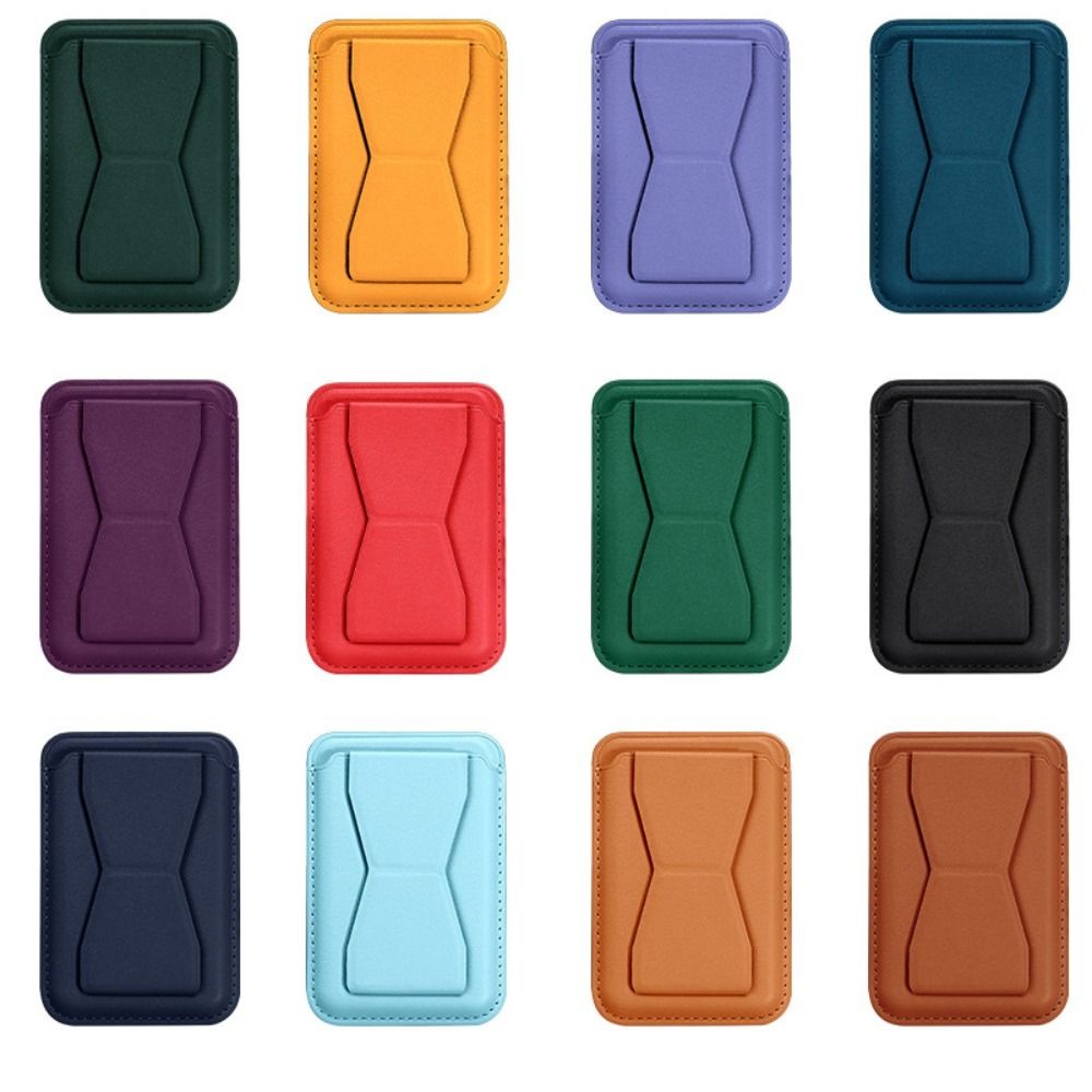 

For Magsafe Wallet Phone Card Holder Safety Accessories Wallet Case Anti-theft Leather Card Bag for iPhone 15 14 13 ProMax