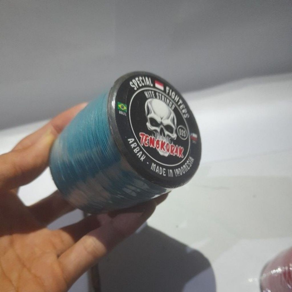 TERLARIS senar gelasan cap tengkorak 1200Y benang layangan TERMURAH