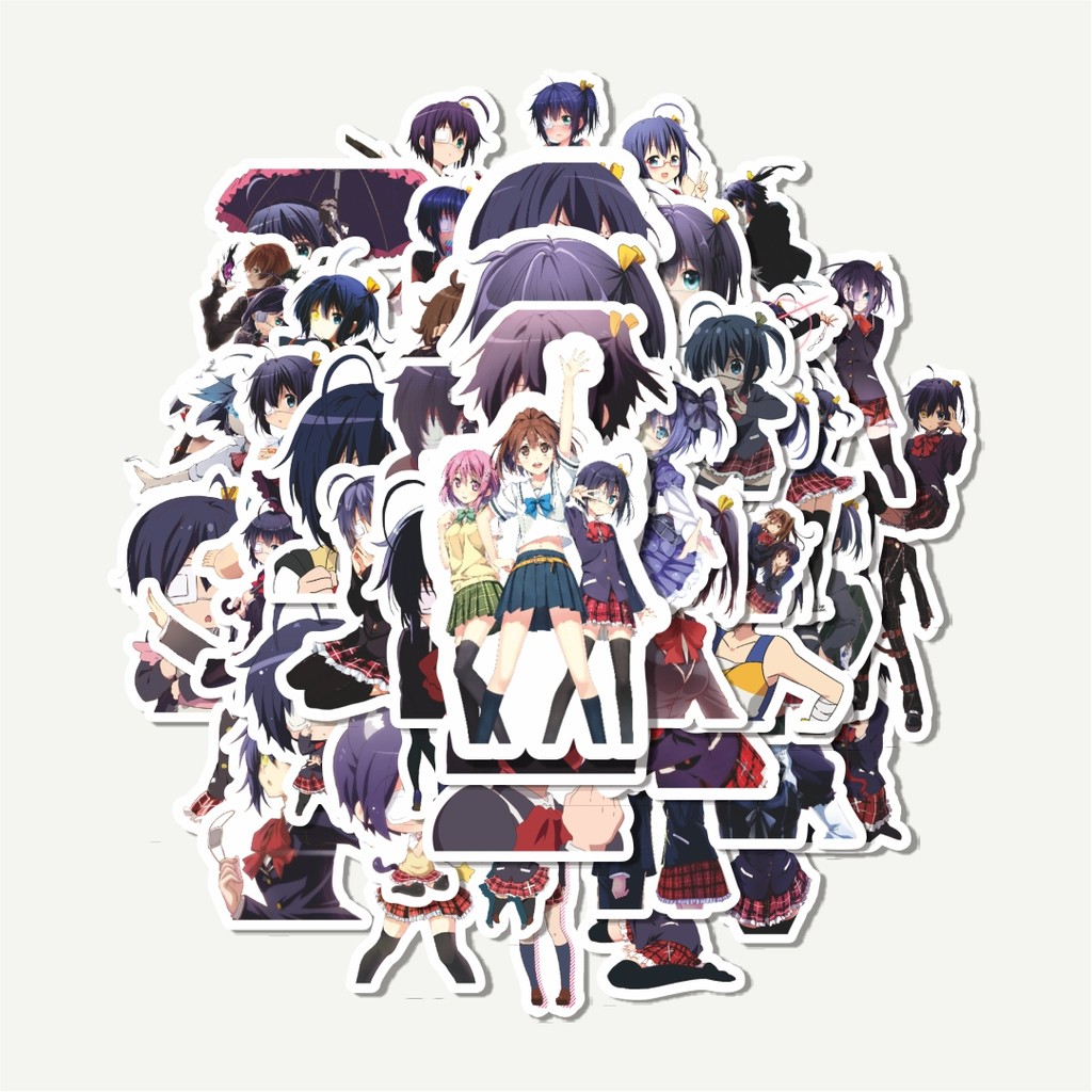 

Sticker Pack Stiker Anime Series Chunibyo Demo Koi Ga Shitai Character Rikka | Sticker TUMBLR | Stiker LAPTOP KOPER HELM
