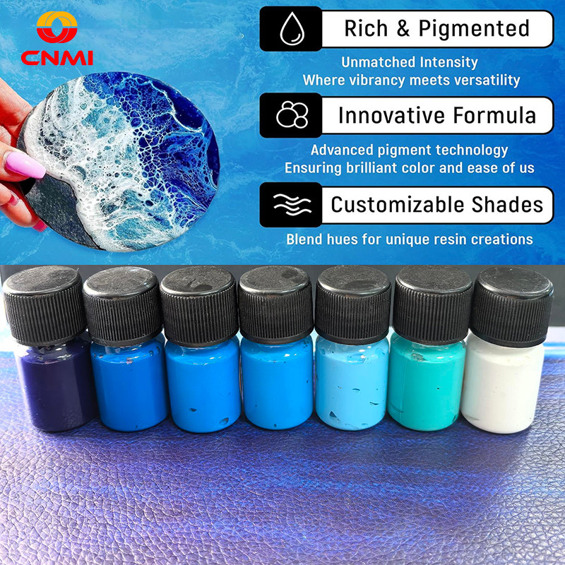 

10g 7Colors Resin Ocean Painting High Concentration Resin Paste Pigment Resin Colorant Dye For Arts Making DIY Colorant Tools