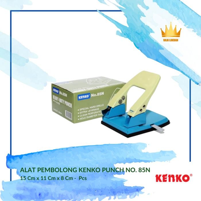 

Pembolong Pelubang Kertas KENKO Punch No. 85N - PCS
