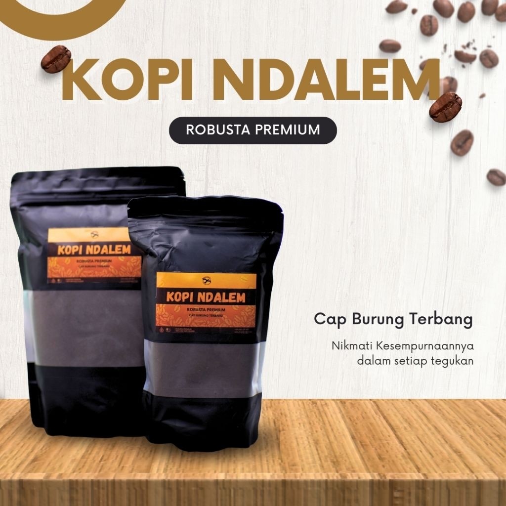 

Kopi Ndalem – Robusta Premium 1KGCap Burung Terbang