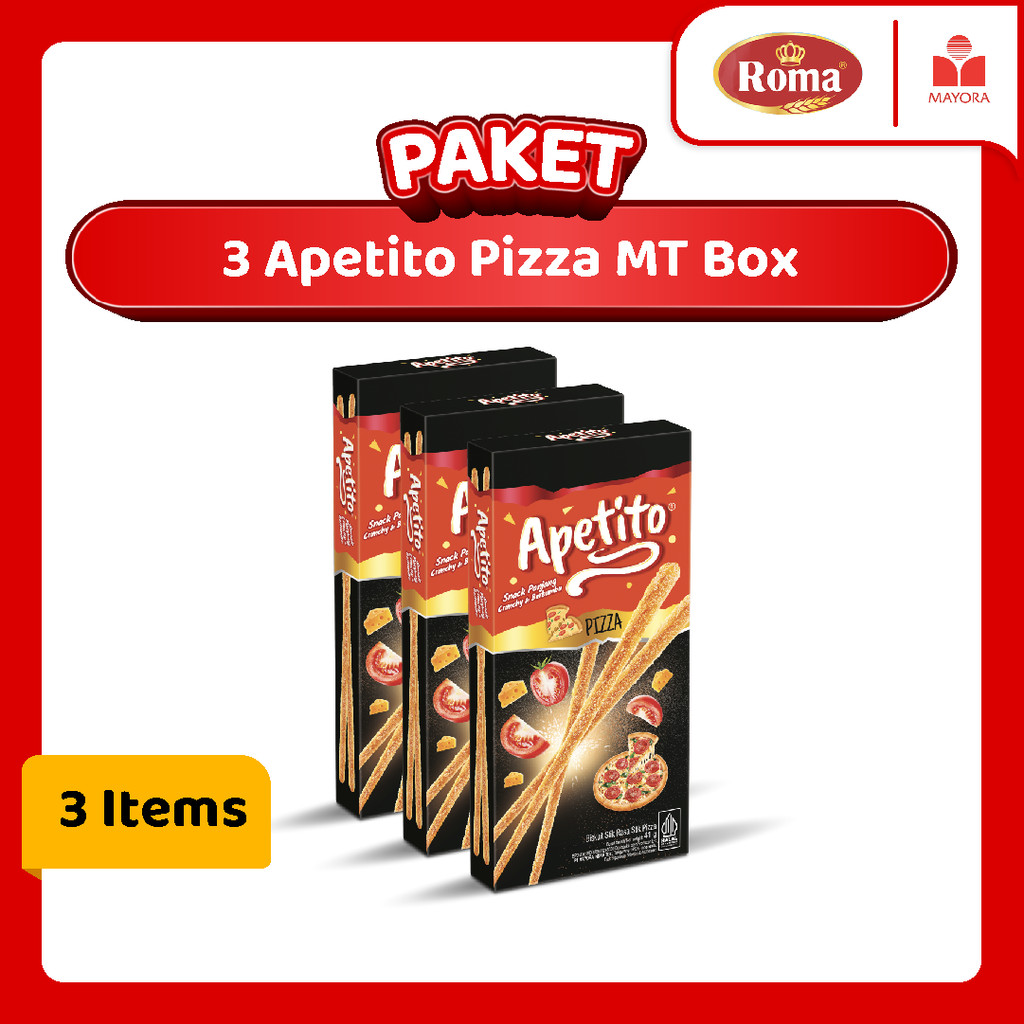 

Paket 3 Roma Apetito Pizza MT Box