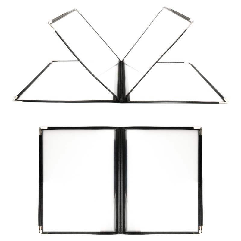 AHS - A4 Cover Pelindung Menu Binder Menu Restaurant Menu Covers Buku Menu Makanan