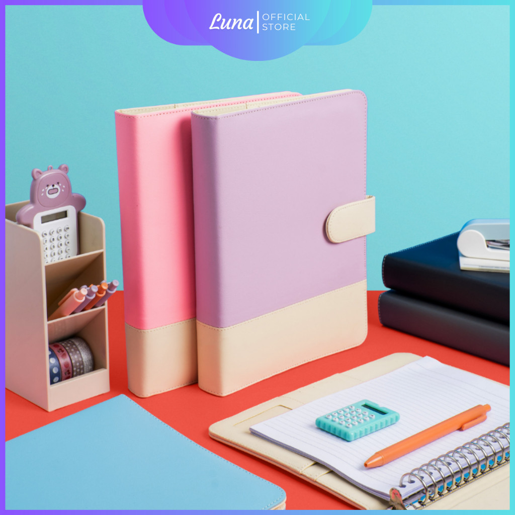

Binder Polos Kombinasi Warna Binder Polos Dua Warna A5 Ring 20 Agenda Journal Premium Berkualitas