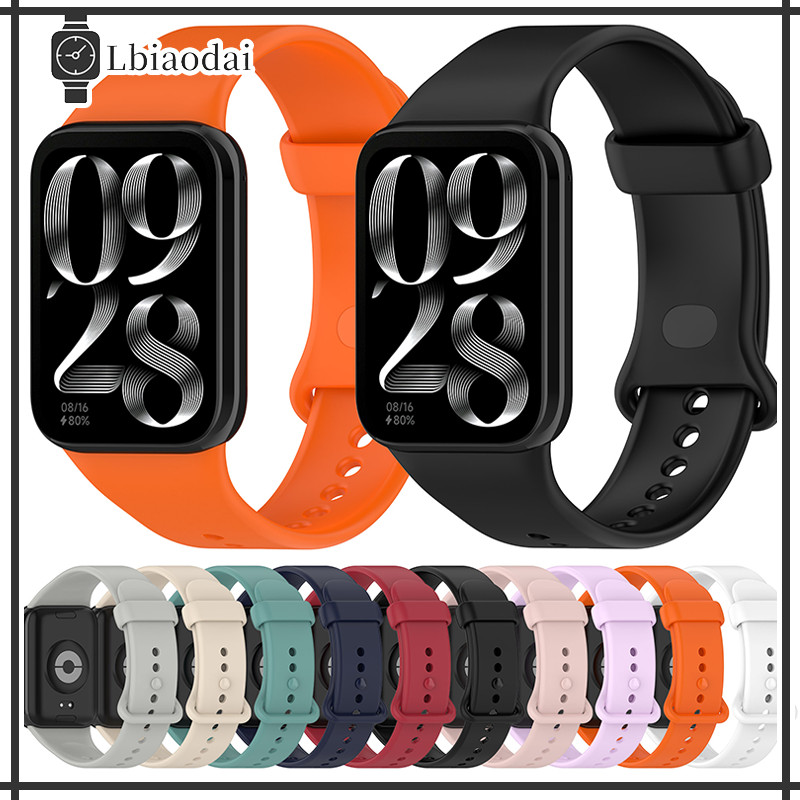 Rubber Sport Strap for Redmi Watch 6 5 / Redmi Watch 4 / Mi Band 9 Pro / Mi Band 8 Pro Original Soft