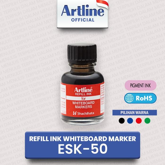 

ARTLINE Tinta Isi Ulang Refill Ink For Whiteboard Marker ESK-50 - Hitam
