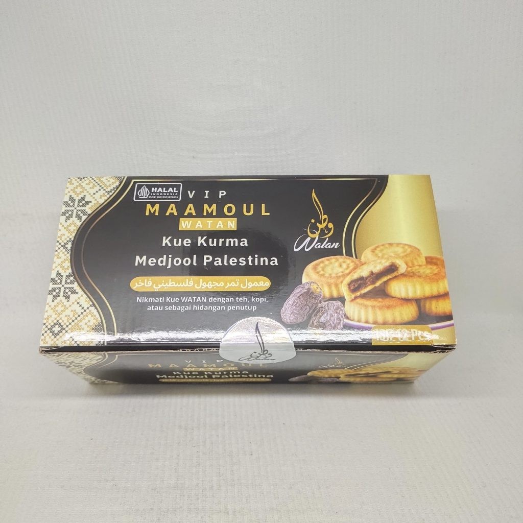 

WATAN VIP MAAMOUL KUE KURMA ISI 12PCS