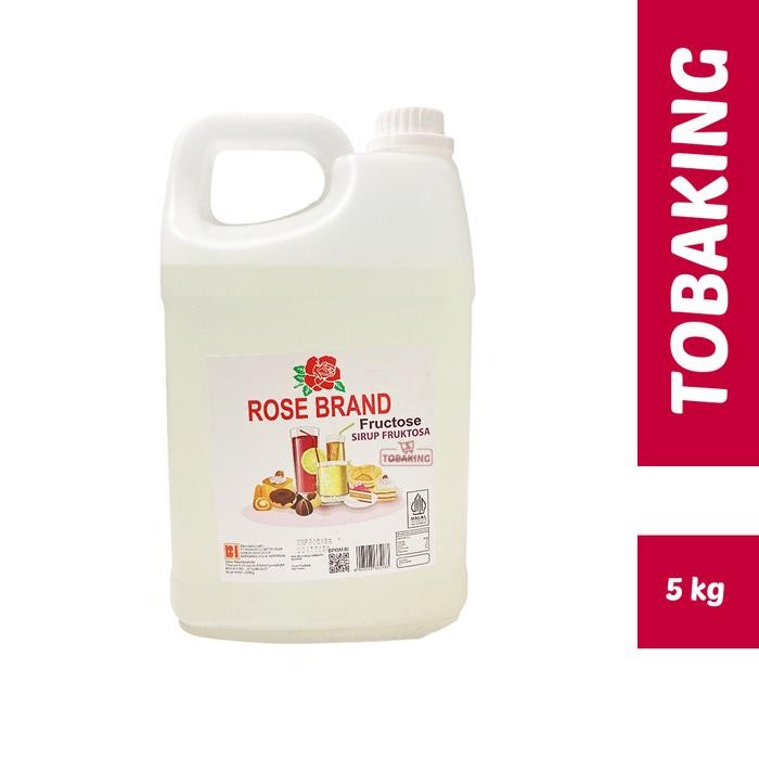 

Gula Cair Fructose Rose brand Jerigen 5 kg Sirup Frukrosa Rosebrand