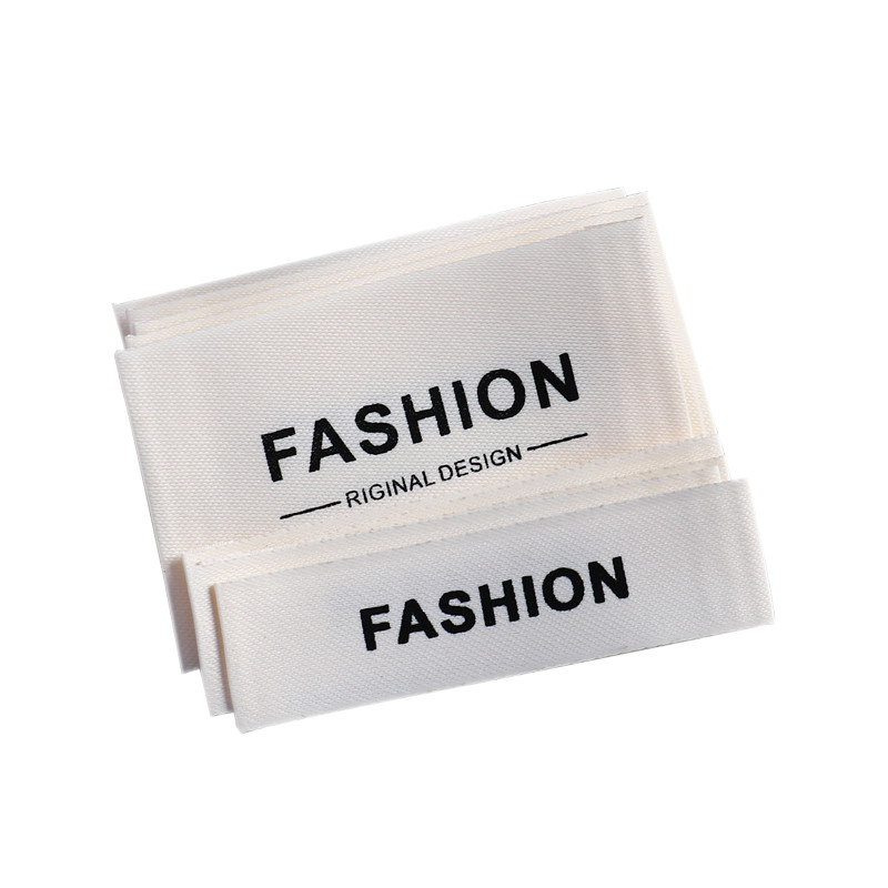 

Custom Sewing Labels Personalized Polyester Cotton Clothing Tags Customized With Your Name Logo Printing