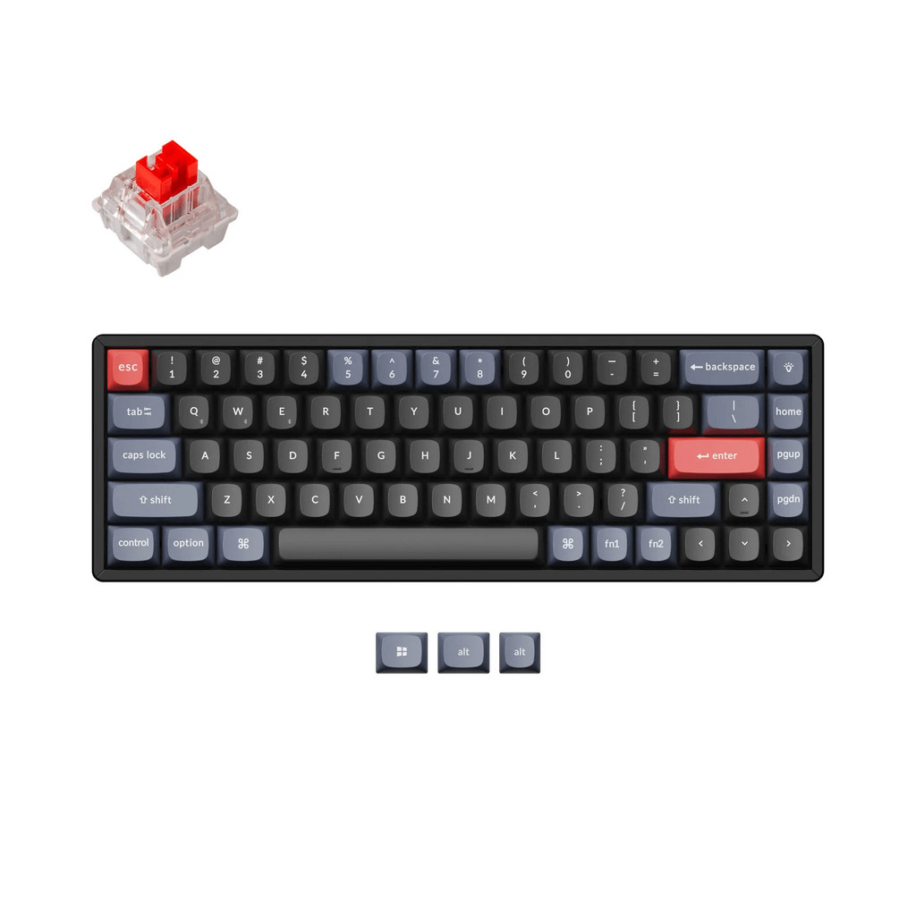 Keychron K6 Pro QMK/VIA Wireless Mechanical Keyboard Fully Assembled Hot-Swappable W/ Keychron K Pro