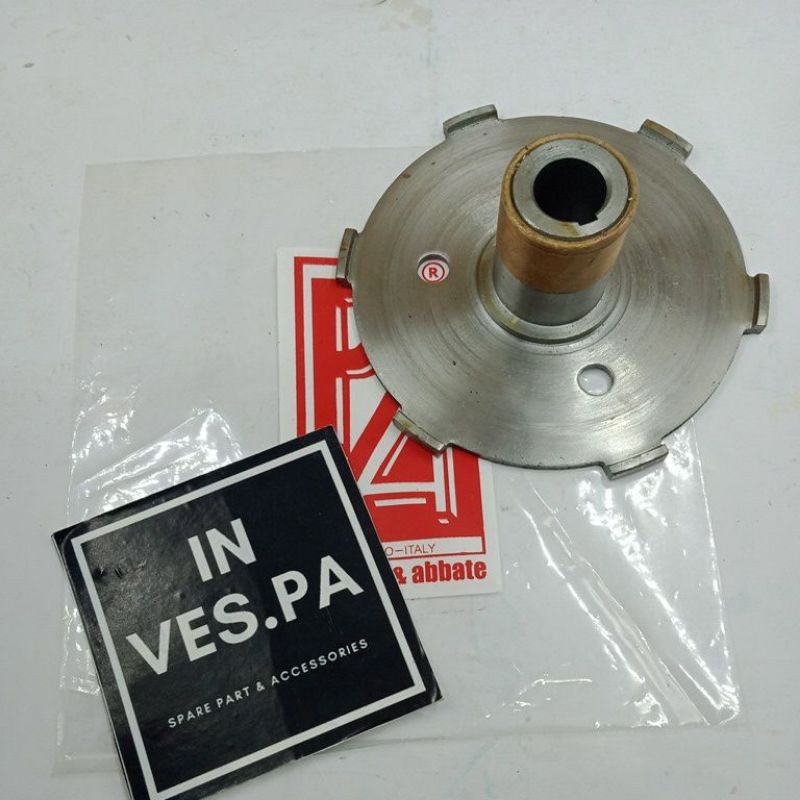 backplate dudukan gigi kopling vespa super sprint bajaj