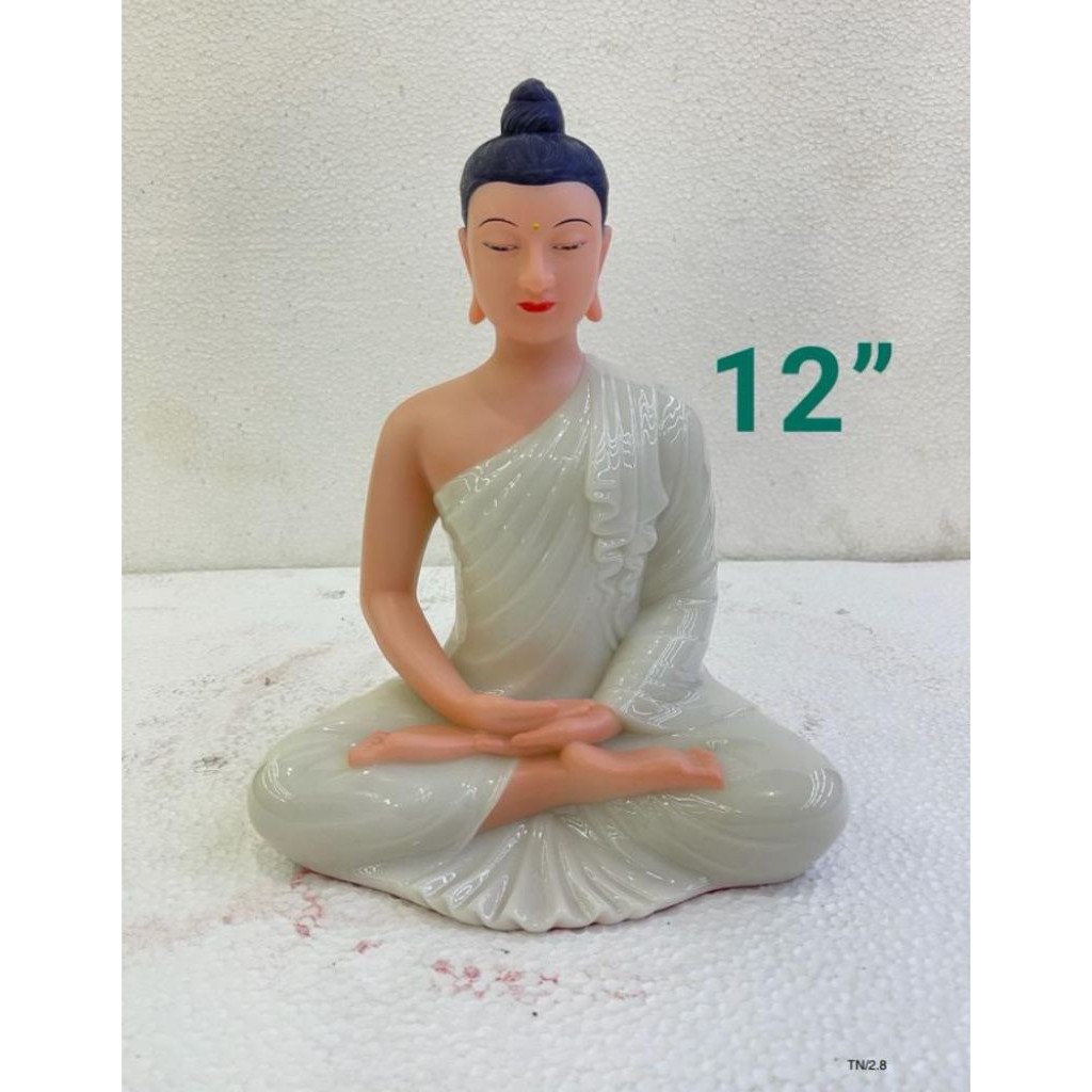 patung buddha Theravada/ patung buddha sakyamuni - mamer - 12inch