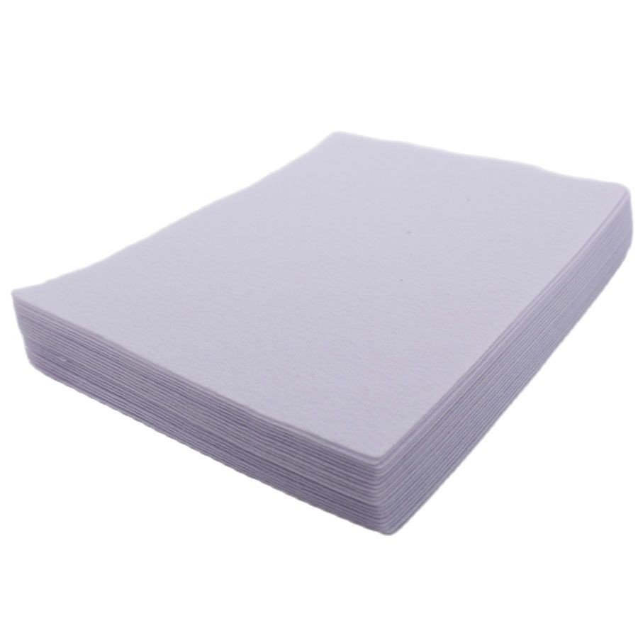 

White 1mm felt Fabric colth felts Of Home Decoration Pattern Bundle For Sewing Dolls Crafts Feltro Handmade DIY Fabrics