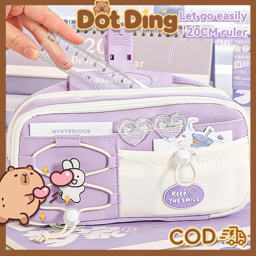 

[DOTDING] Kotak Pensil Lucu Tempat Pensil Dengan Kapasitas Besar Dengan Tali Dutum Ganda Lucu Dan Baru Alat Tulis Persediaan Kantor Sekolah H687