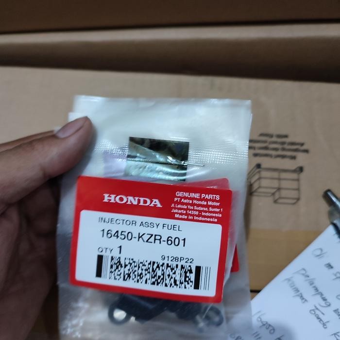 injektor kzr honda original 16450kzr601