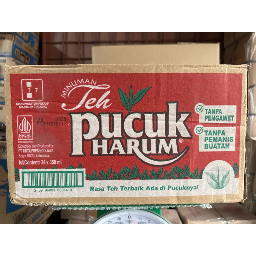 

Teh Pucuk Harum 350ml @ 24 botol / 1 dus